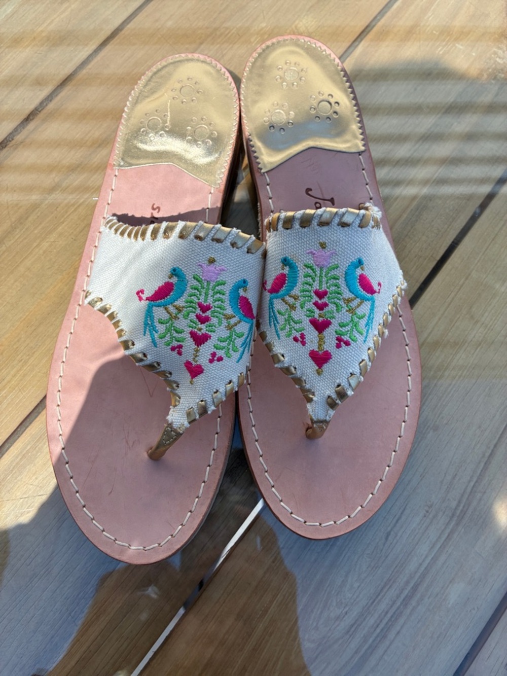 Jack Rodger rare beautiful sandals size 10